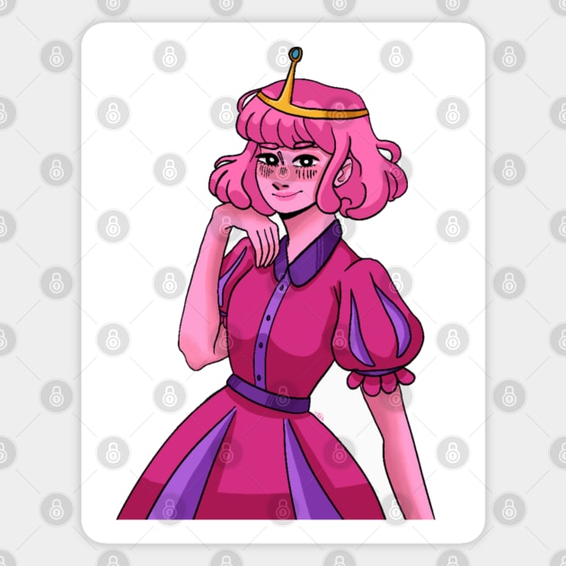 Princess Bubblegum~ Sticker by supernovart61